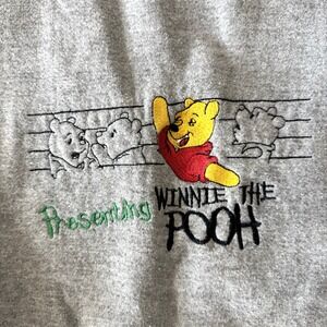 Vintage 90s Mickey & Co Disney Winnie The Pooh Crewneck Sweatshirt USA‎ Adult XL